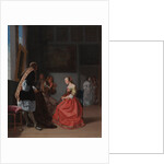 A Musical Company, c. 1668 by Jacob Ochtervelt