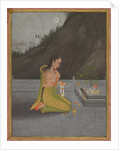 A Night Scene of Shiva Puja, c. 1760-70 by Muhammad Rizavi Hindi (attributed to)
