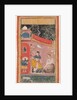A page form a Ragamala series: Ramakali Ragini of Hindol Raga, c. 1610 by Unknown
