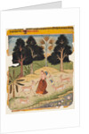 A page from a Ragamala Manuscript: Todi Ragini, c. 1625 by Unknown