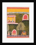 A page from a Rasikapriya series, c. 1660 by Unknown