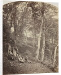 A Path Through a Wood, c. 1860 by Major Francis Gresley