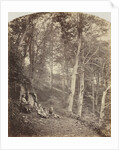 A Path Through a Wood, c. 1860 by Major Francis Gresley