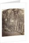A Path Through a Wood, c. 1860 by Major Francis Gresley