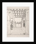 A Portico by Erhard Schön