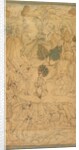 A prince visiting a holy man in a rocky landscape, c. 1590 by Unknown