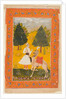 A Rajput Warrior with Camel, Possibly Maru Ragini from a Ragamala, 1650-80 by Unknown