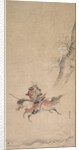 A Samurai on Horseback, 17th century by Kusumi Morikage