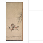 A Samurai on Horseback, 17th century by Kusumi Morikage