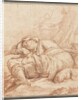 A Sleeping Shepherd, 1700s-1800s by Pierre Alexandre Wille