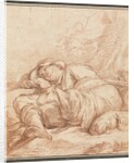 A Sleeping Shepherd, 1700s-1800s by Pierre Alexandre Wille