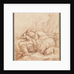 A Sleeping Shepherd, 1700s-1800s by Pierre Alexandre Wille
