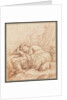 A Sleeping Shepherd, 1700s-1800s by Pierre Alexandre Wille