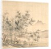 A Solitary Crane in the Bamboo Grove, early 1600s by Tao Hong