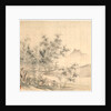 A Solitary Crane in the Bamboo Grove, early 1600s by Tao Hong