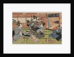 A View of the Large New Room at Sakurai, early or mid 1830s by Utagawa Kunisada