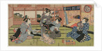 A View of the Large New Room at Sakurai, early or mid 1830s by Utagawa Kunisada