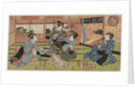A View of the Large New Room at Sakurai, early or mid 1830s by Utagawa Kunisada