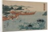Abalone Divers off the Coast of Ise, from an Untitled Landscape Series, early 1830s by Yamaguchiya Tobei; Utagawa Kunisada