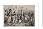 Actualités: Bon! Les moutards en veulent sussi! quand on parle de guerre!…, 1840 by Clémente Pruche