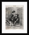 Actualités: Hé mon vieux! cest comme cela quon fait les affaires aujourdhui! on affice…, 1841 by Clémente Pruche