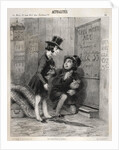 Actualités: Hé mon vieux! cest comme cela quon fait les affaires aujourdhui! on affice…, 1841 by Clémente Pruche