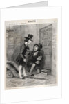 Actualités: Hé mon vieux! cest comme cela quon fait les affaires aujourdhui! on affice…, 1841 by Clémente Pruche