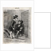 Actualités: Hé mon vieux! cest comme cela quon fait les affaires aujourdhui! on affice…, 1841 by Clémente Pruche
