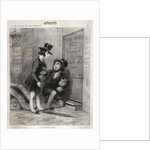 Actualités: Hé mon vieux! cest comme cela quon fait les affaires aujourdhui! on affice…, 1841 by Clémente Pruche