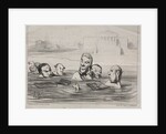Actualities: A Minister returns to the water, 1851 by Honoré Daumier