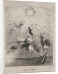 Actualities: The new Icarus, 1850 by Honoré Daumier