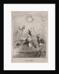 Actualities: The new Icarus, 1850 by Honoré Daumier