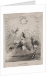 Actualities: The new Icarus, 1850 by Honoré Daumier