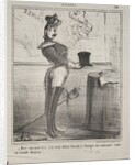 Actualities: They say that I will soon be reduced to exchanging my crown…, 1855 by Honoré Daumier