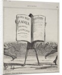 Actualities: Electors, in my arms!…, 1869 by Honoré Daumier