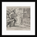Actualities: The Insurrection of the pastry-cooks, 1858 by Honoré Daumier