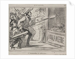 Actualities: The Insurrection of the pastry-cooks, 1858 by Honoré Daumier
