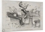 Actualities: The Arrival in Alsace of the extraordinary commissioner, Coco Romieu, 1850 by Honoré Daumier
