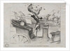 Actualities: The Arrival in Alsace of the extraordinary commissioner, Coco Romieu, 1850 by Honoré Daumier