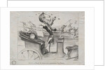 Actualities: The Arrival in Alsace of the extraordinary commissioner, Coco Romieu, 1850 by Honoré Daumier
