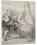 Actualities: Decidedly, she is very ill!…, 1851 by Honoré Daumier