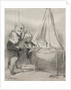 Actualities: Decidedly, she is very ill!…, 1851 by Honoré Daumier