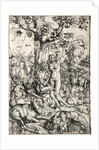 Adam and Eve in Paradise, 1509 by Lucas Cranach