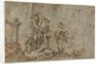 Aeneas Saving Anchises at the Fall of Troy, 1587-1588 by Federico Barocci (attributed to)