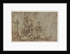 Aeneas Saving Anchises at the Fall of Troy, 1587-1588 by Federico Barocci (attributed to)