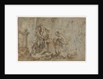 Aeneas Saving Anchises at the Fall of Troy, 1587-1588 by Federico Barocci (attributed to)