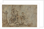 Aeneas Saving Anchises at the Fall of Troy, 1587-1588 by Federico Barocci (attributed to)