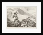 African Hunter, 1818 by Horace Vernet