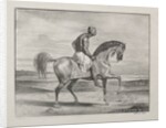 African on Horseback, 1823 by Eugène Delacroix