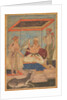 Akbar and Jahangir Examine a Ghir Falcon while Prince Khusrau Stands Behind, c. 1602-1604 by Unknown